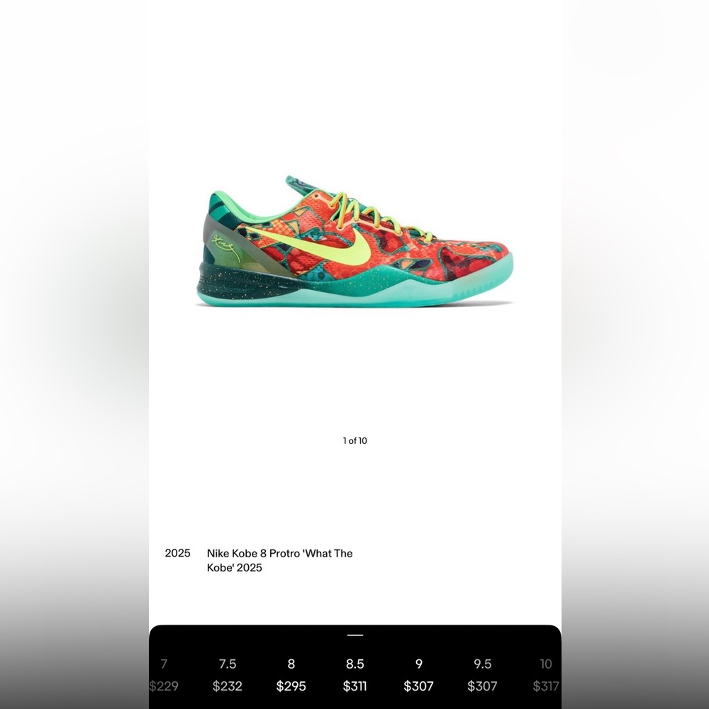 Nike kobe 8 Protro ‘’What the Kobe 2025 - Picture 7 of 7